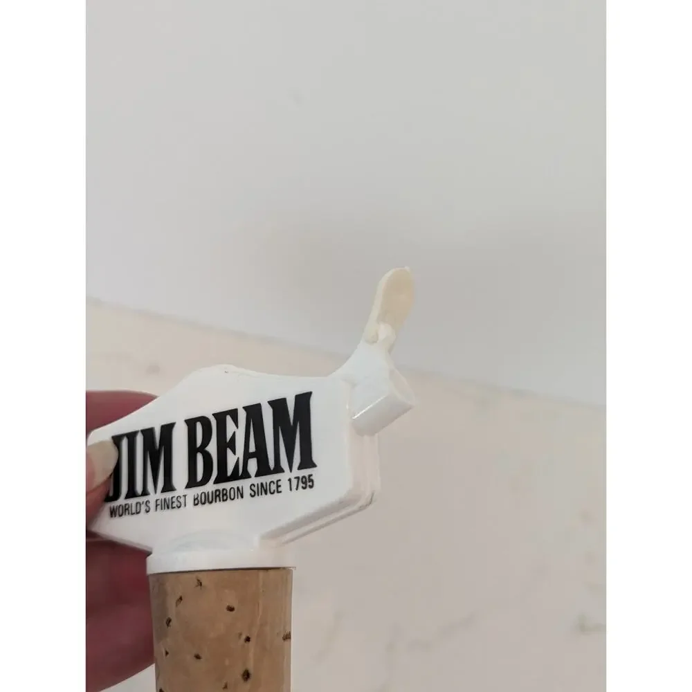 Jim Bean Cork Stopper Pour Spout Bourbon Bar Liquor Alcohol